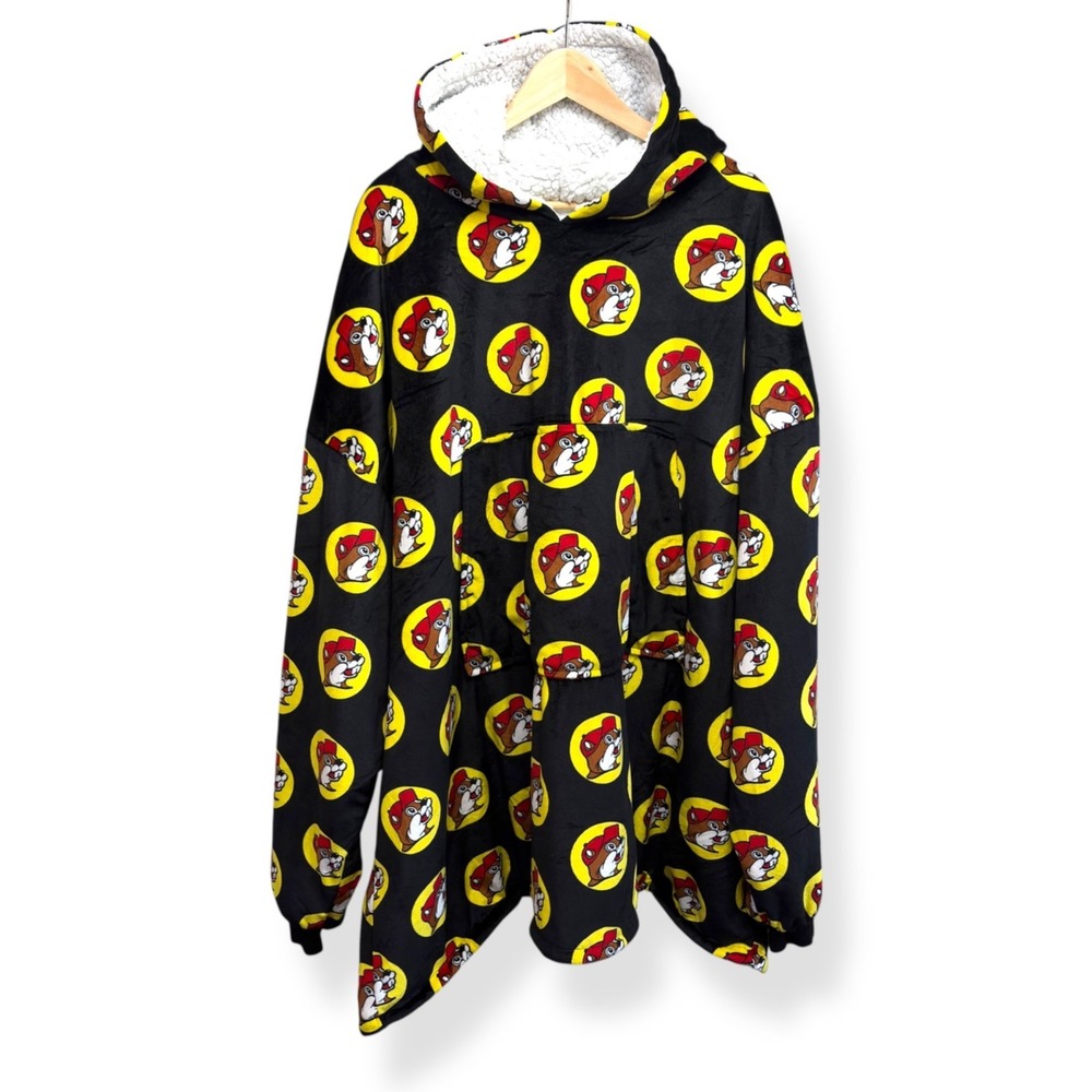 Bucees Wearable Blanket Adult One Size Fits All Hoodie Pocket Authentic Original